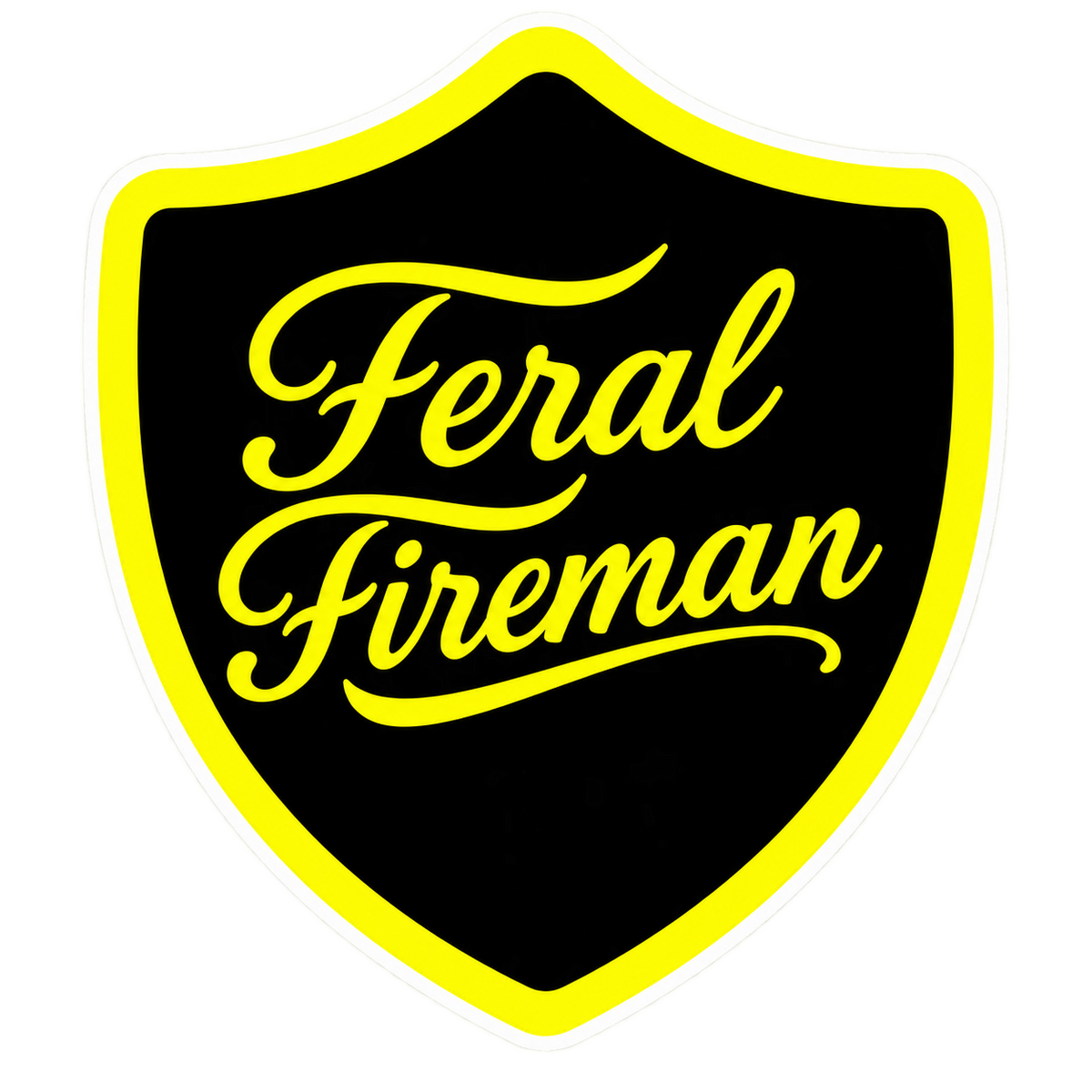 Feral Fireman shield helmet tattoo