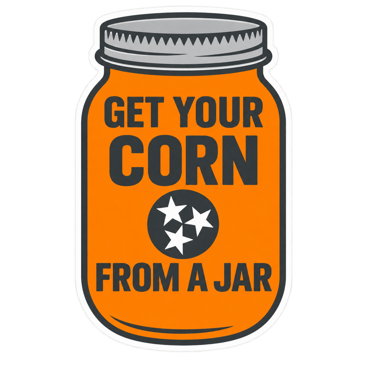Get Your Corn From a Jar helmet tattoo