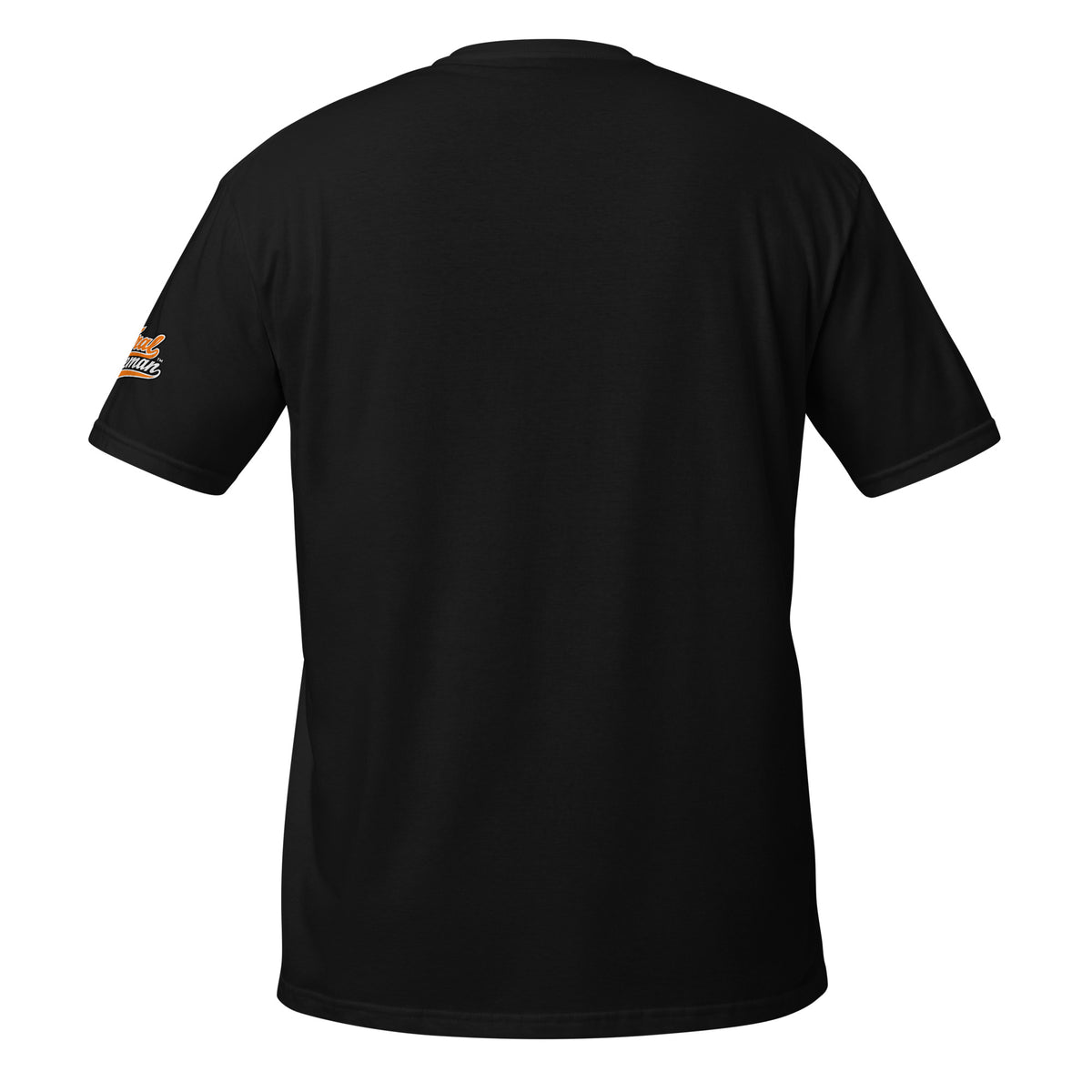 Rocky Top After Dark Feral Fireman Essential Tee in black, back view
