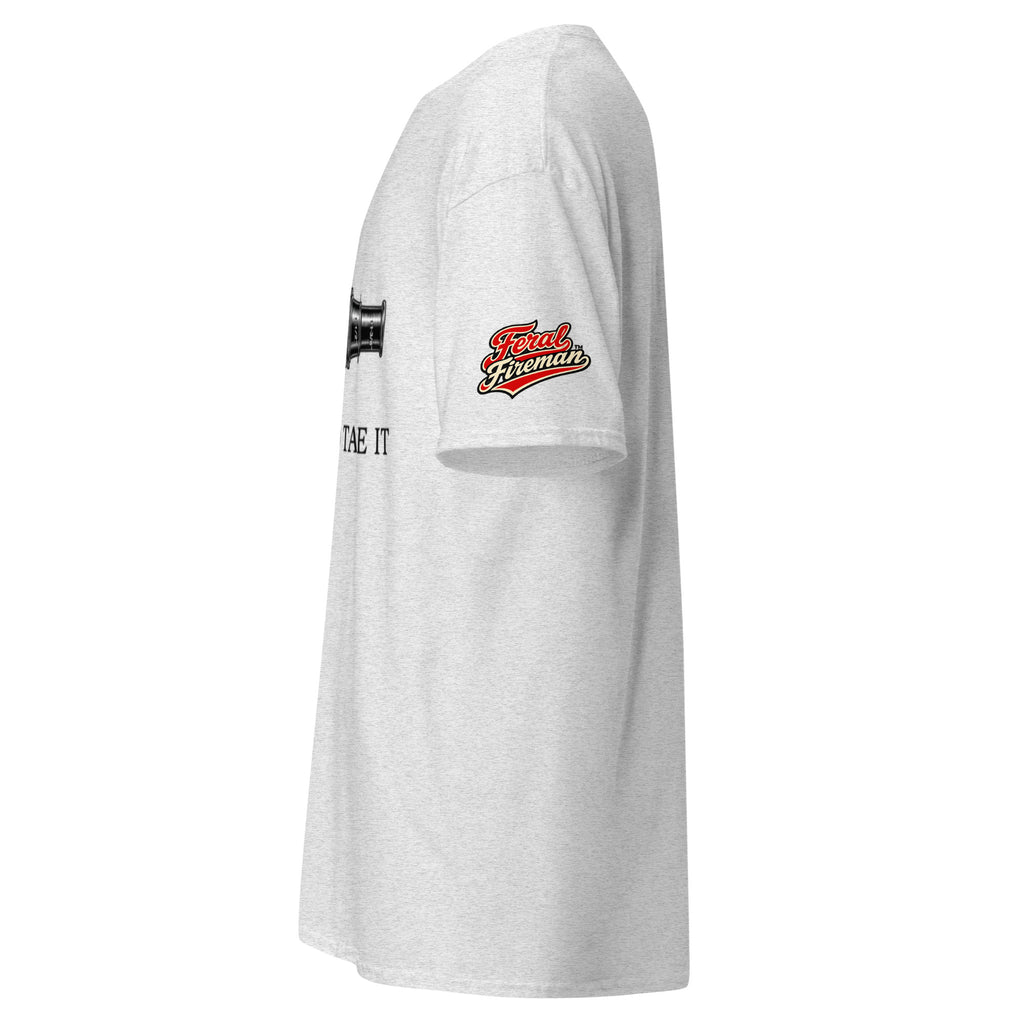 Gonzales Feral Fireman Essential Tee in ash, left side view