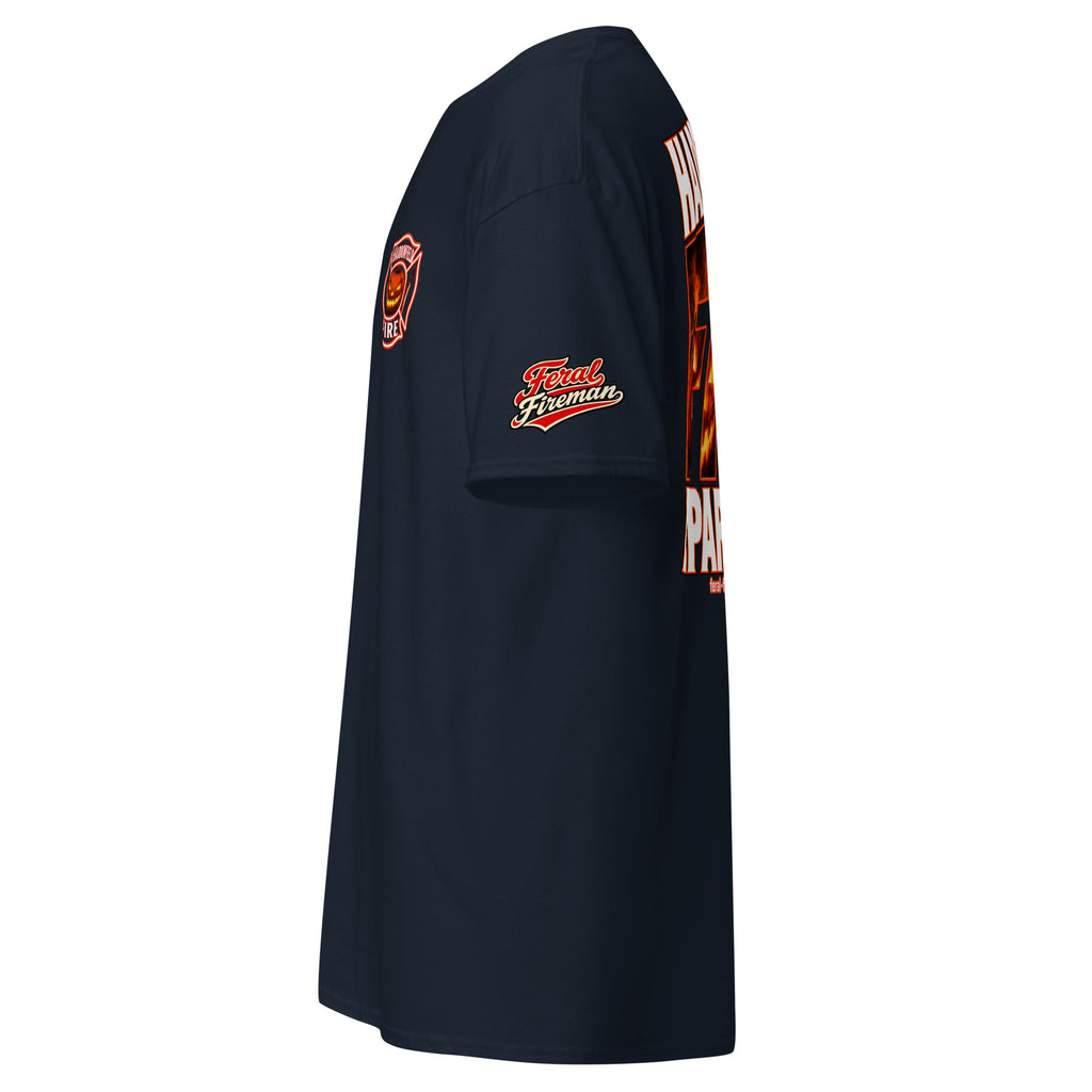 Haddonfield FD 2 | Essential Tee in navy, left side view