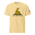 Gadsden Feral Fireman Comfort Tee in butter, front view